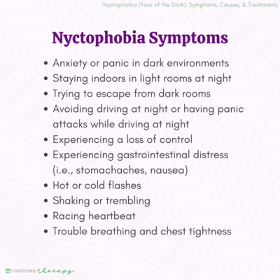 What is Nyctophobia?