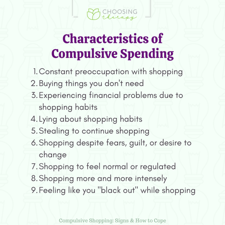 9 Signs Of Compulsive Shopping Disorder