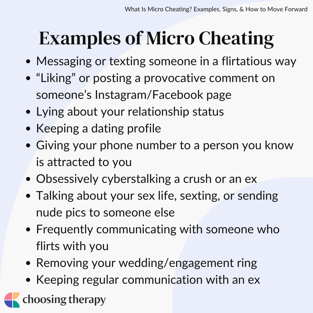 What Counts as Micro Cheating & What You Should Do