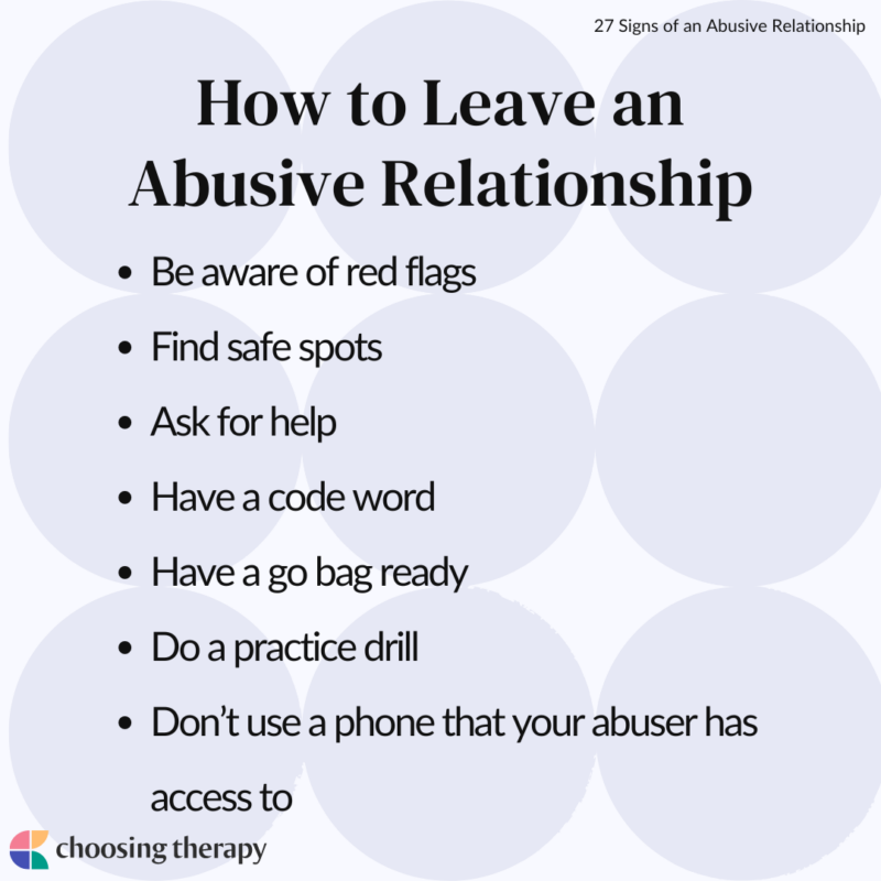 27 Signs of an Abusive Relationship