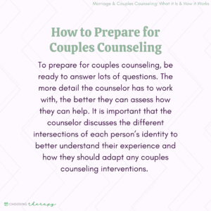 What Is Marriage & Couples Counseling?