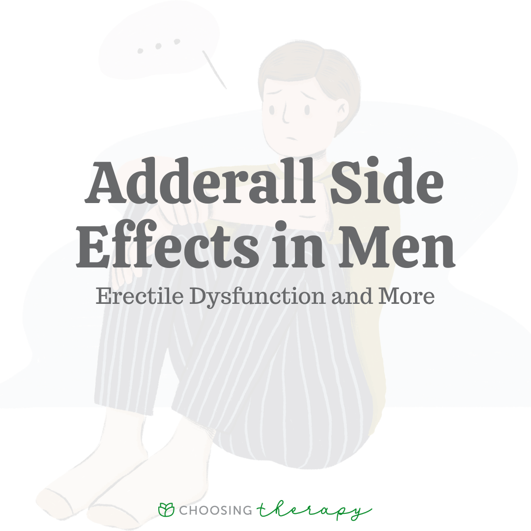 Adderalls Sexual Side Effects In
