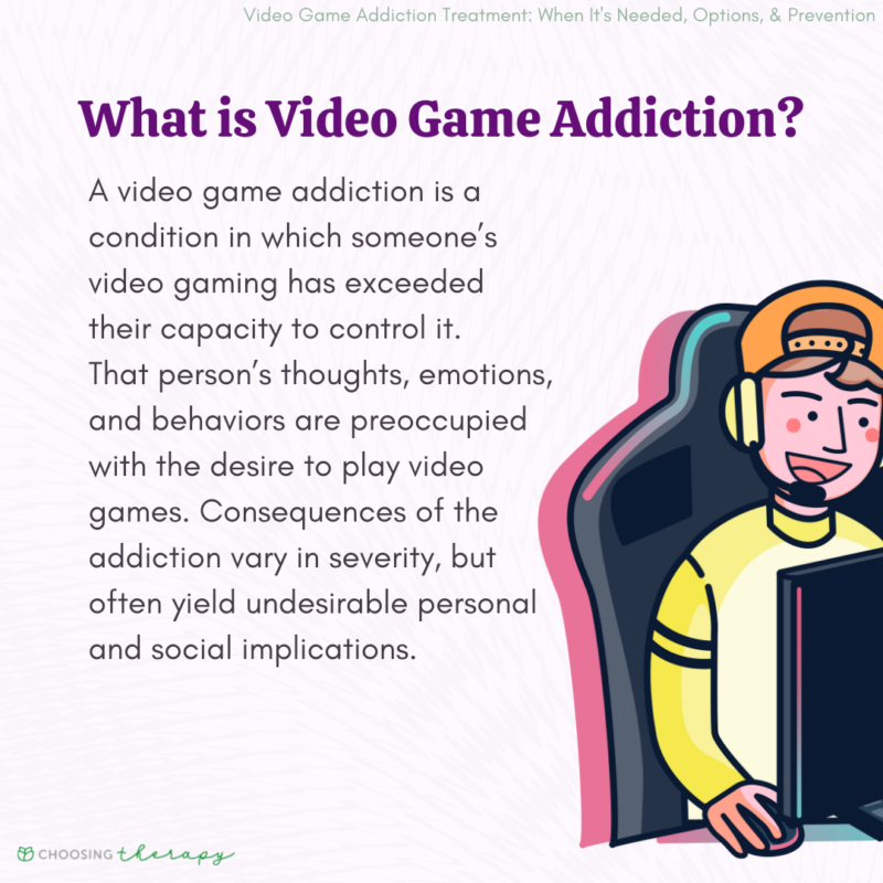 How to Get Treatment for Videogame Addiction