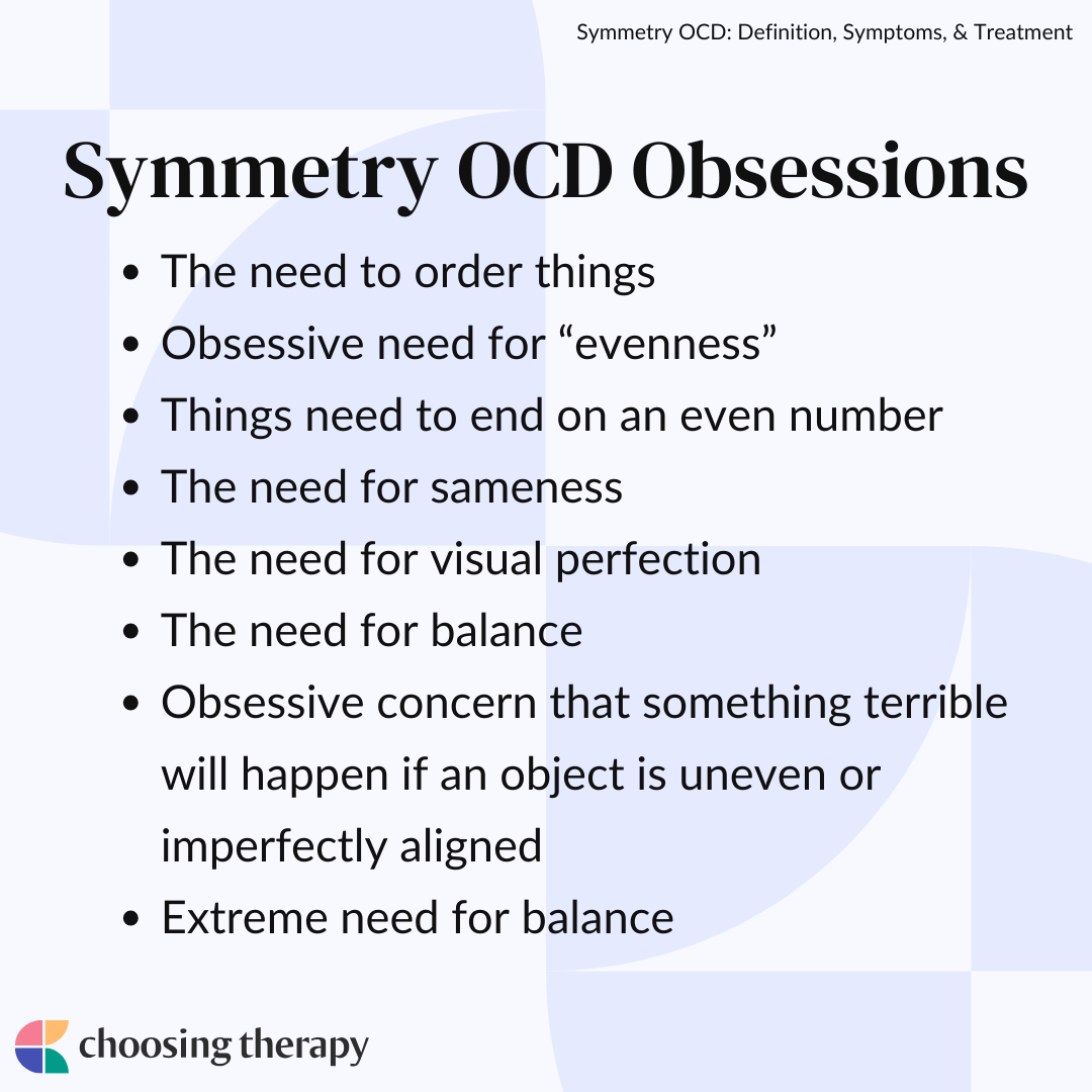 Symmetry OCD: What It Is, Symptoms, & Treatment