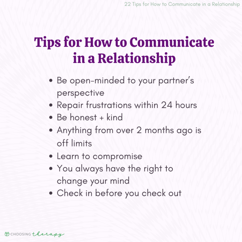 22 Tips For How To Communicate In A Relationship