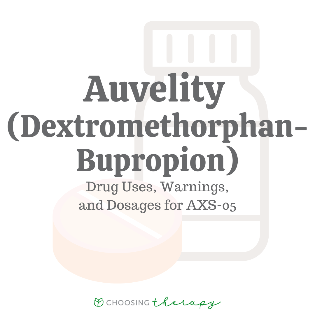 What To Know About The Uses Of AXS-05: Auvelity (Dextromethorphan ...