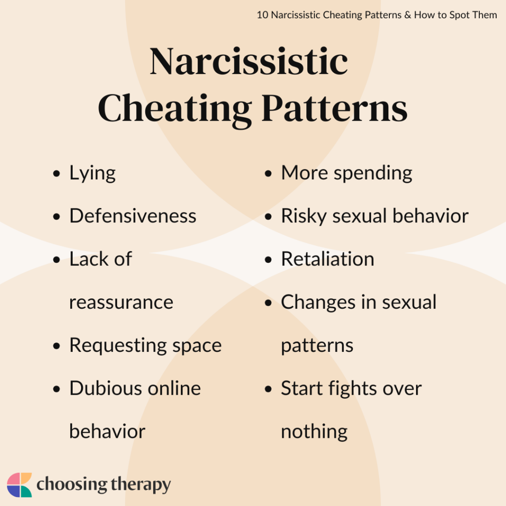 7 Narcissistic Cheating Patterns & How to Handle Them