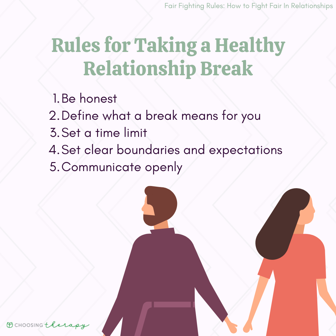 Taking a Break in a Relationship: 6 Tips For Couples on a Break