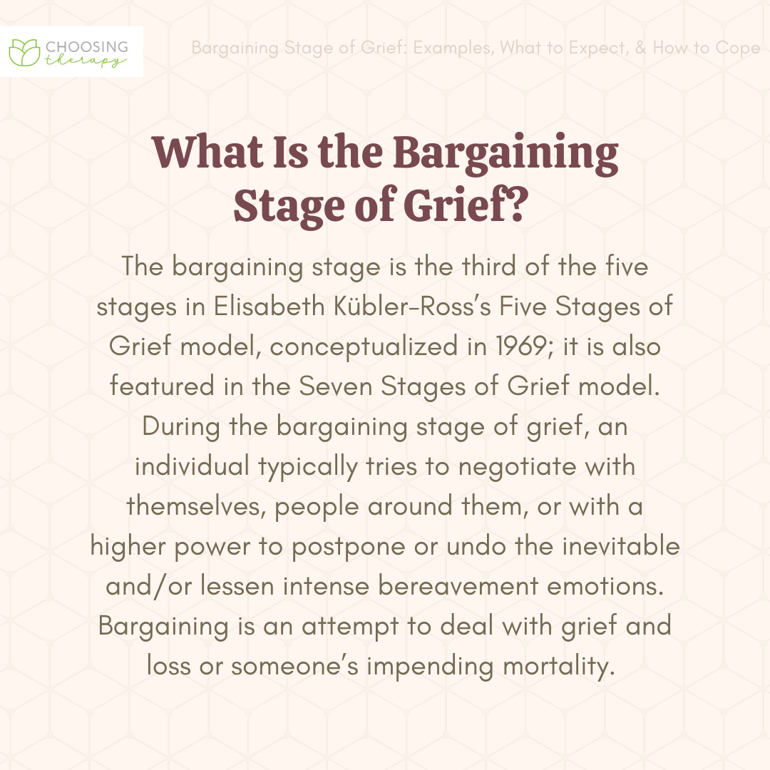 What Is The Bargaining Stage Of Grief 