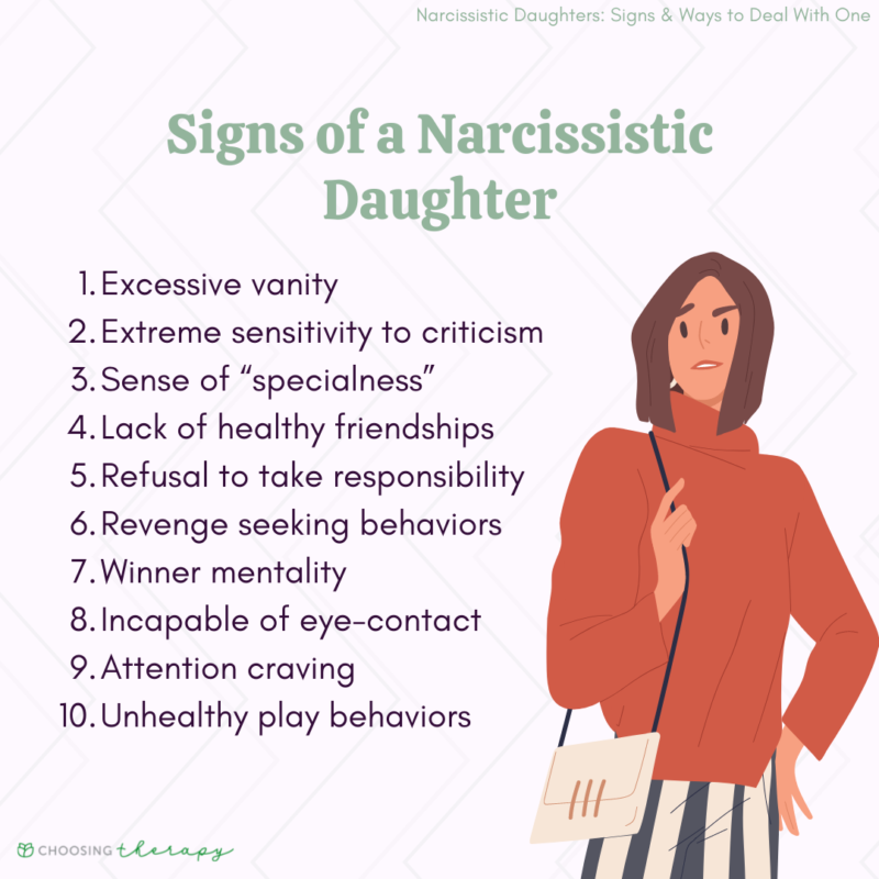 How To Deal With Narcissistic Daughters