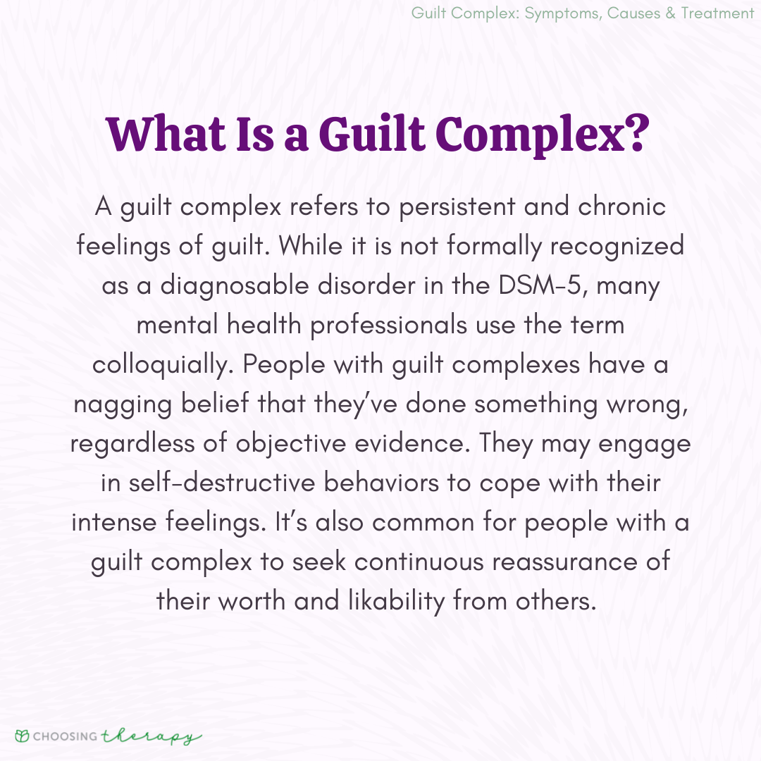 What Is A Guilt Complex 