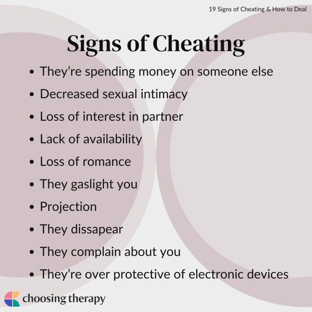 19 Possible Signs Of Cheating & What to Do About It