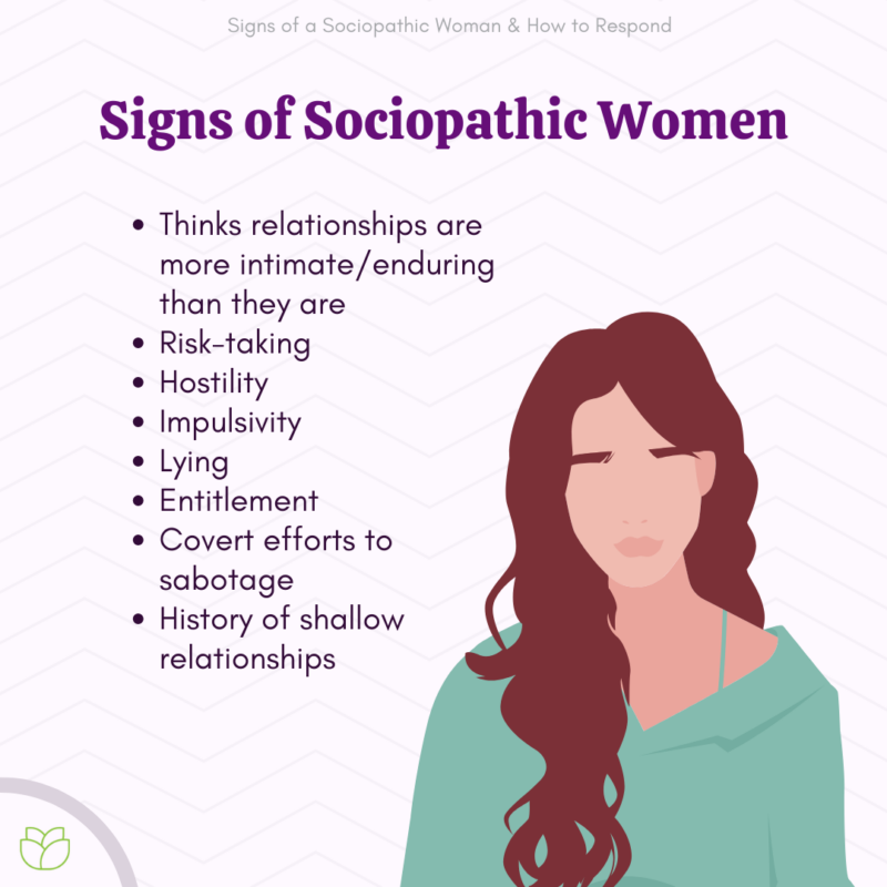 16 Signs Of Sociopathic Women