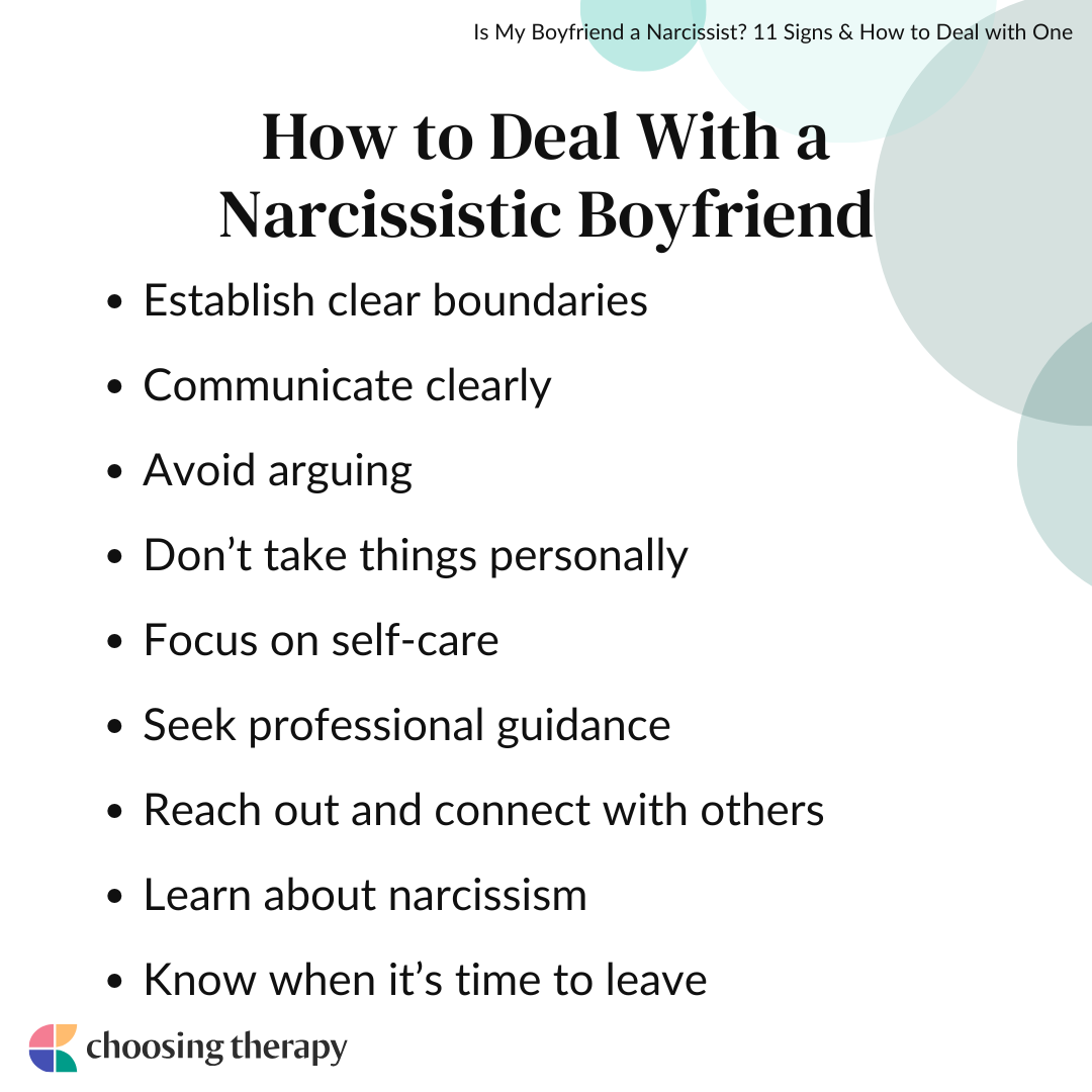 Narcissistic Boyfriends Signs How To Deal With One