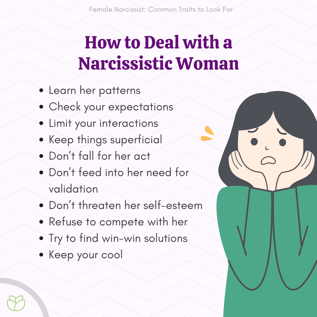 15 Common Female Narcissist Traits