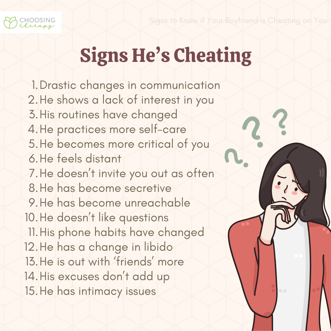 Is My Boyfriend Cheating 15 Signs What To Do About It