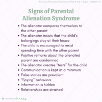 What Is Parental Alienation Syndrome?