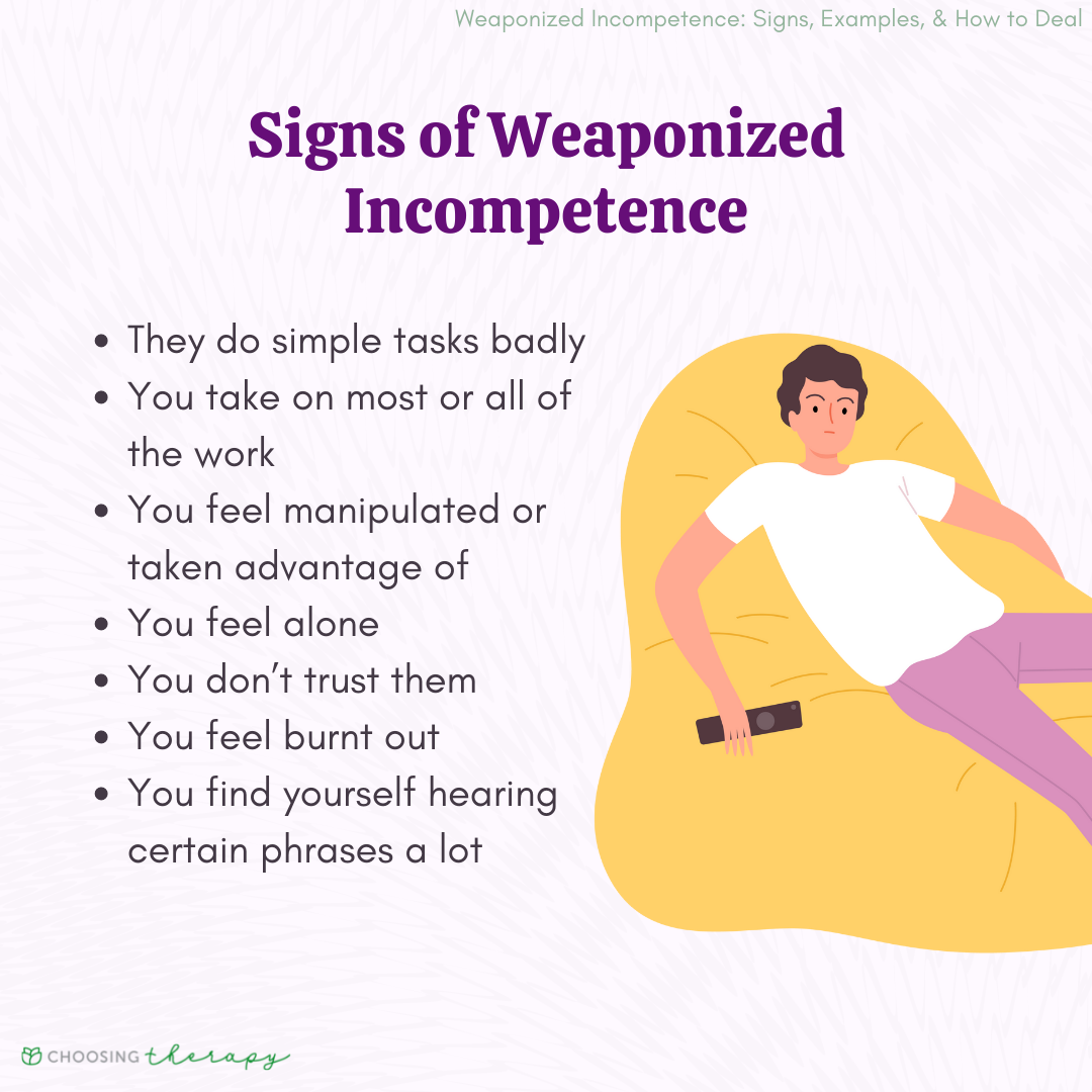 What Is Weaponized Incompetence 