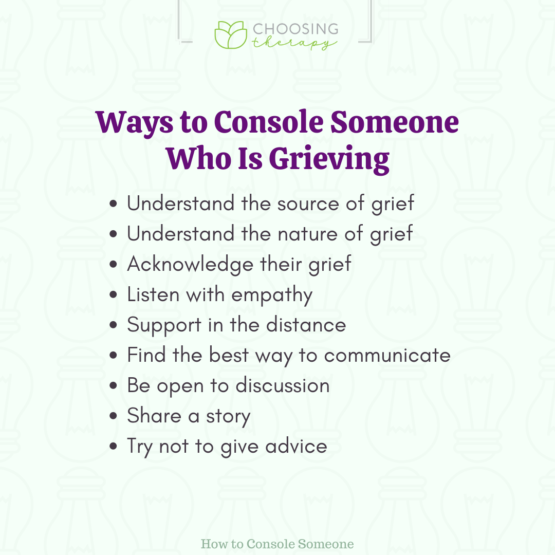 17 Ways To Help Someone Who Is Grieving