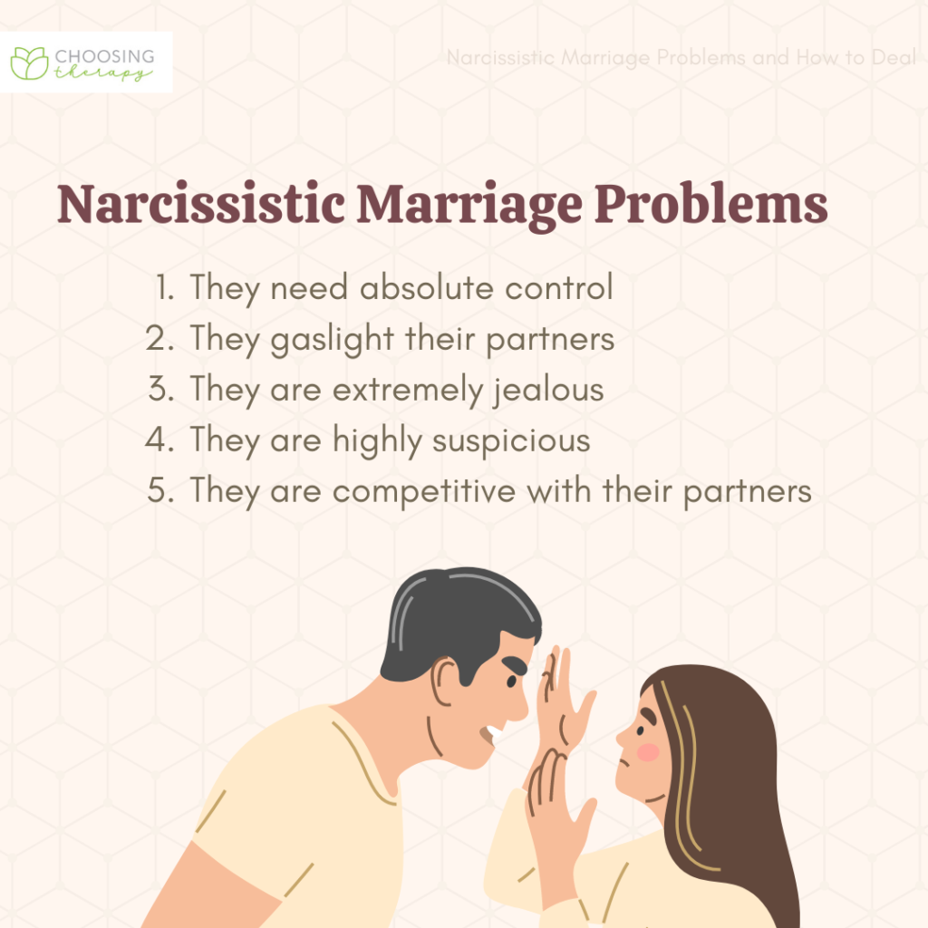 5 Narcissistic Marriage Problems