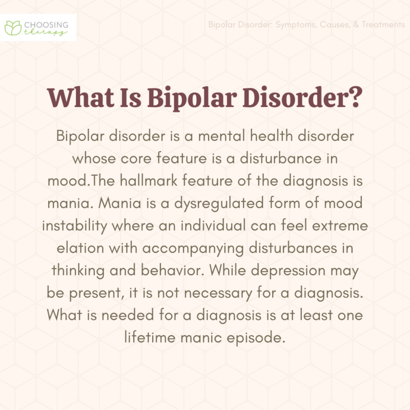 Bipolar Disorder: Signs, Symptoms & Treatments