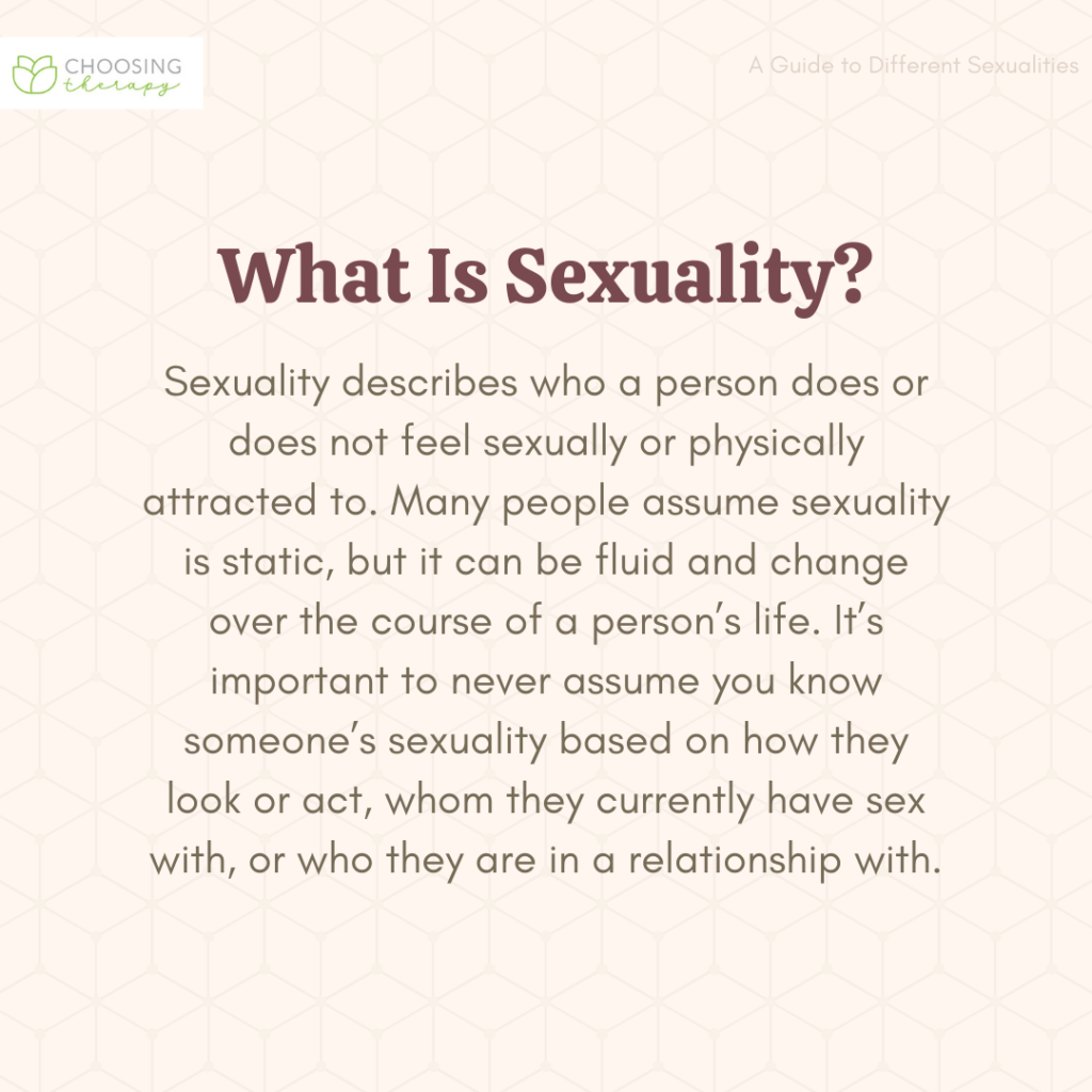 A Guide To 25 Different Sexualities And What They Mean