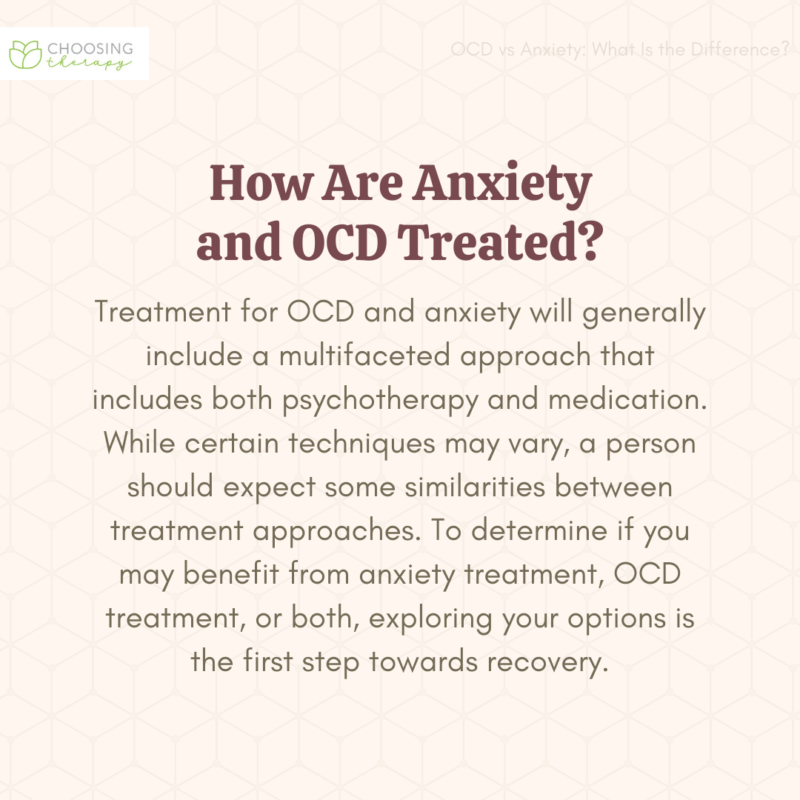 How Are OCD & Anxiety Different?