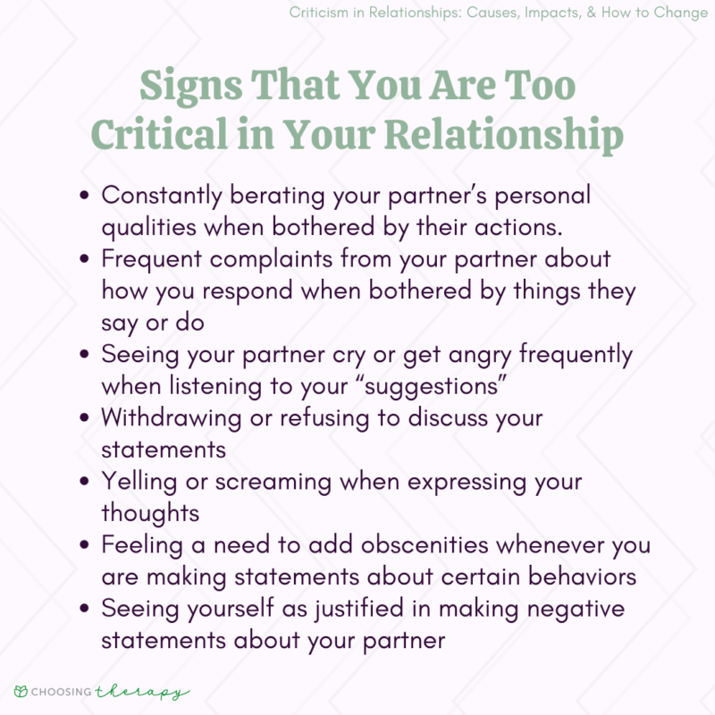 How to Overcome Criticism in Relationships