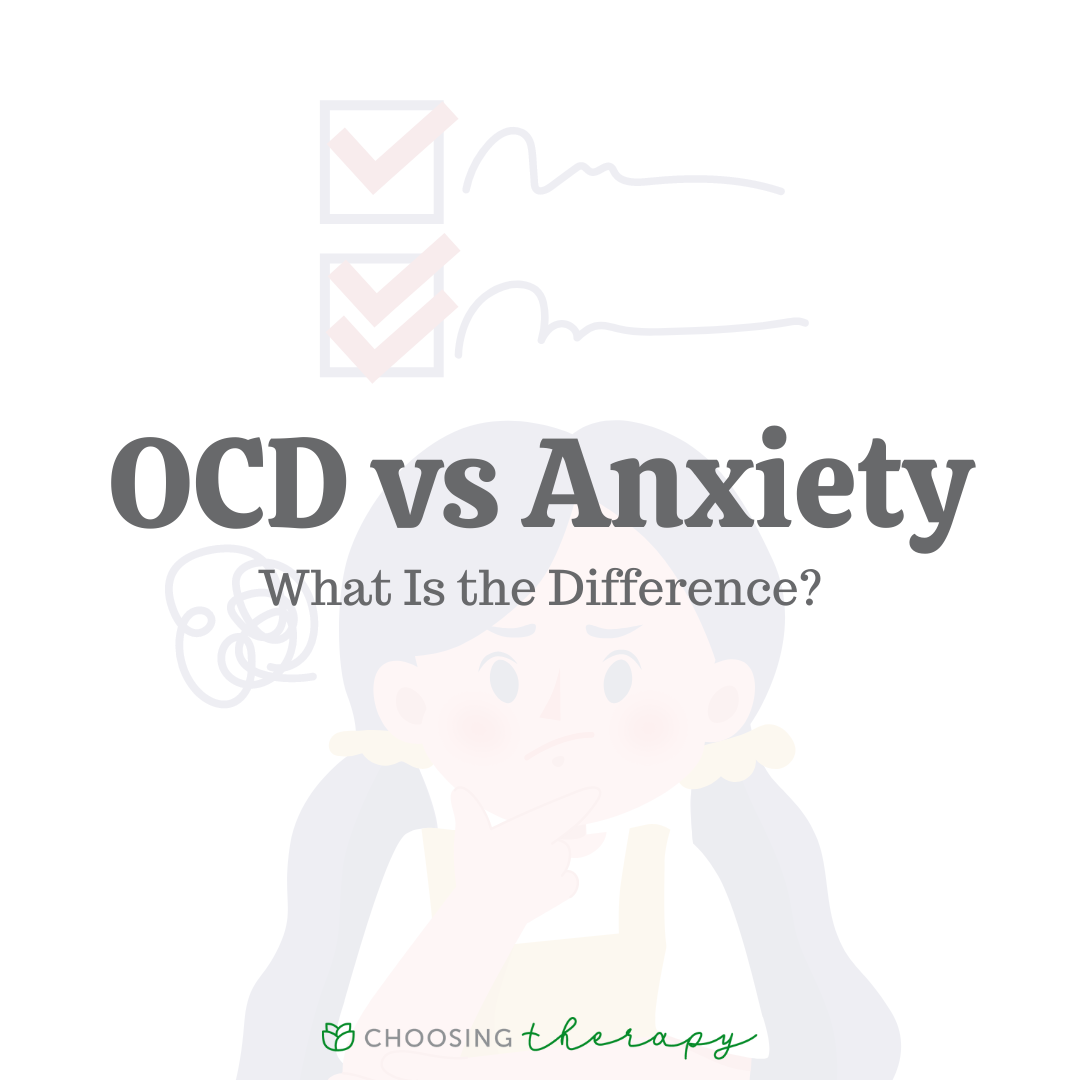 How Are OCD & Anxiety Different?