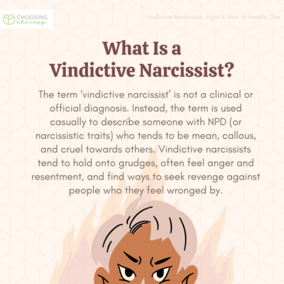 What Is Vindictive Narcissism?