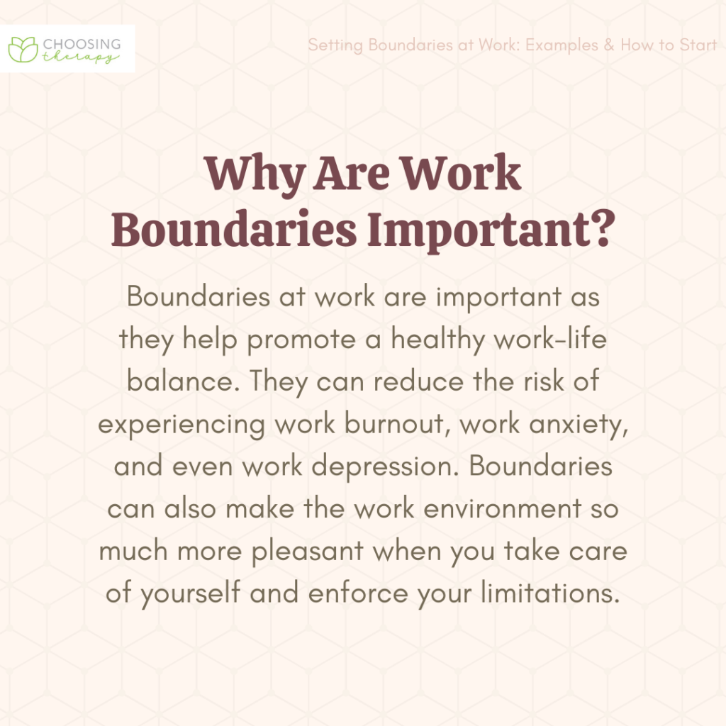 How To Set Healthy Boundaries At Work