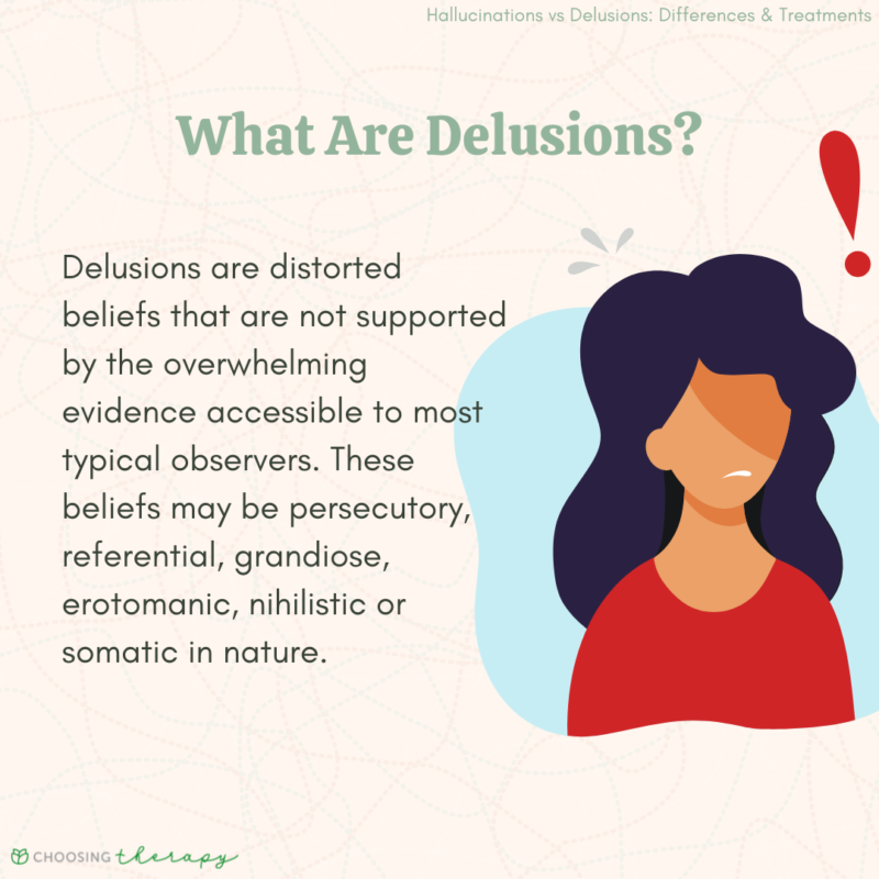 Delusions Vs. Hallucinations: Understanding the Differences