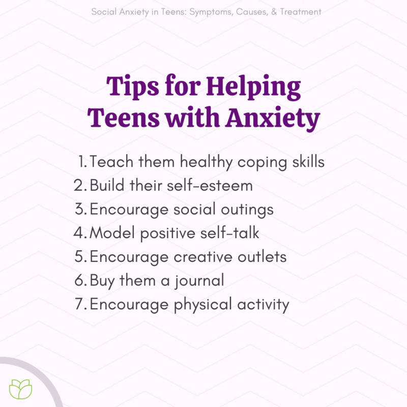 7 Tips For Helping A Teen With Social Anxiety Disorder