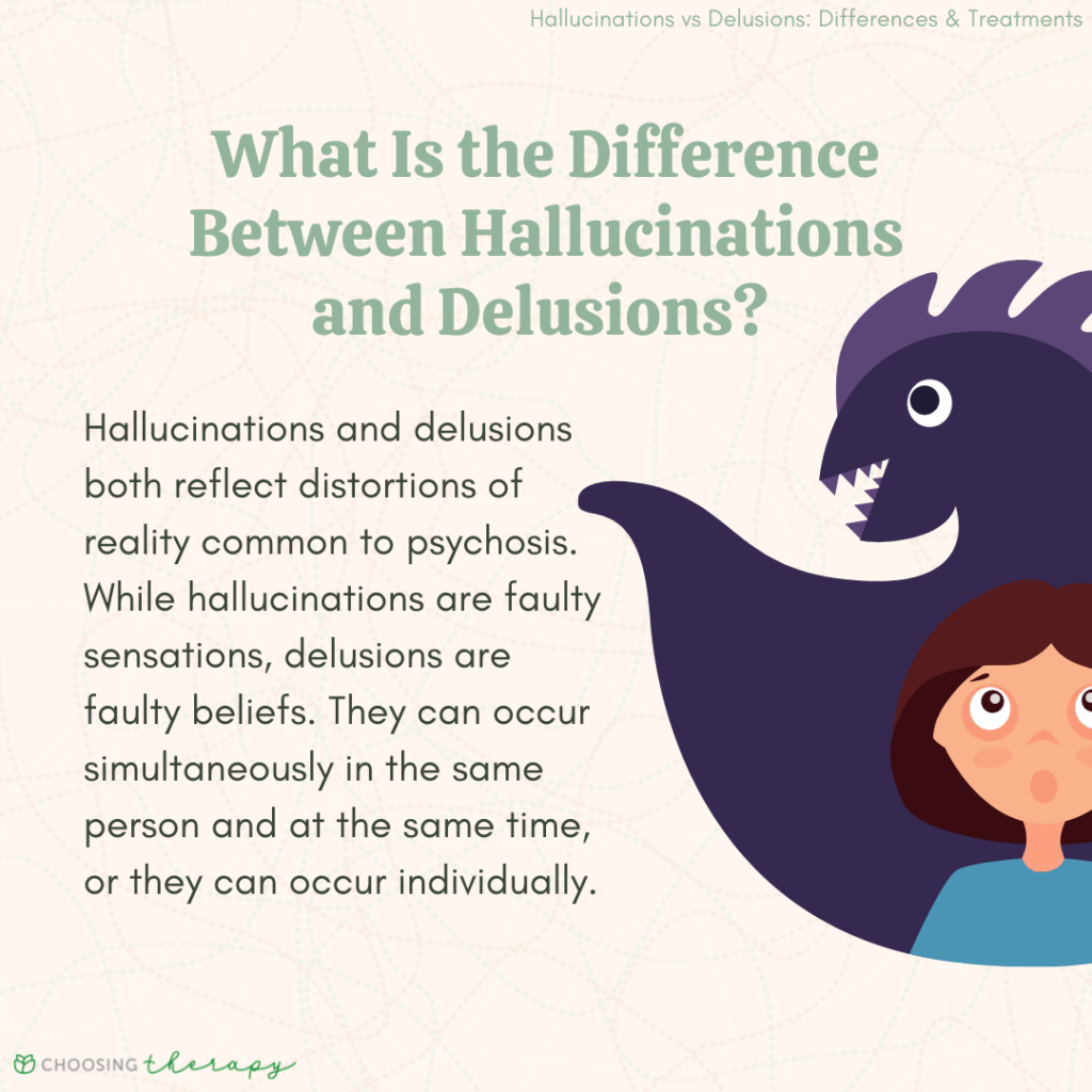 Delusions Vs. Hallucinations: Understanding the Differences