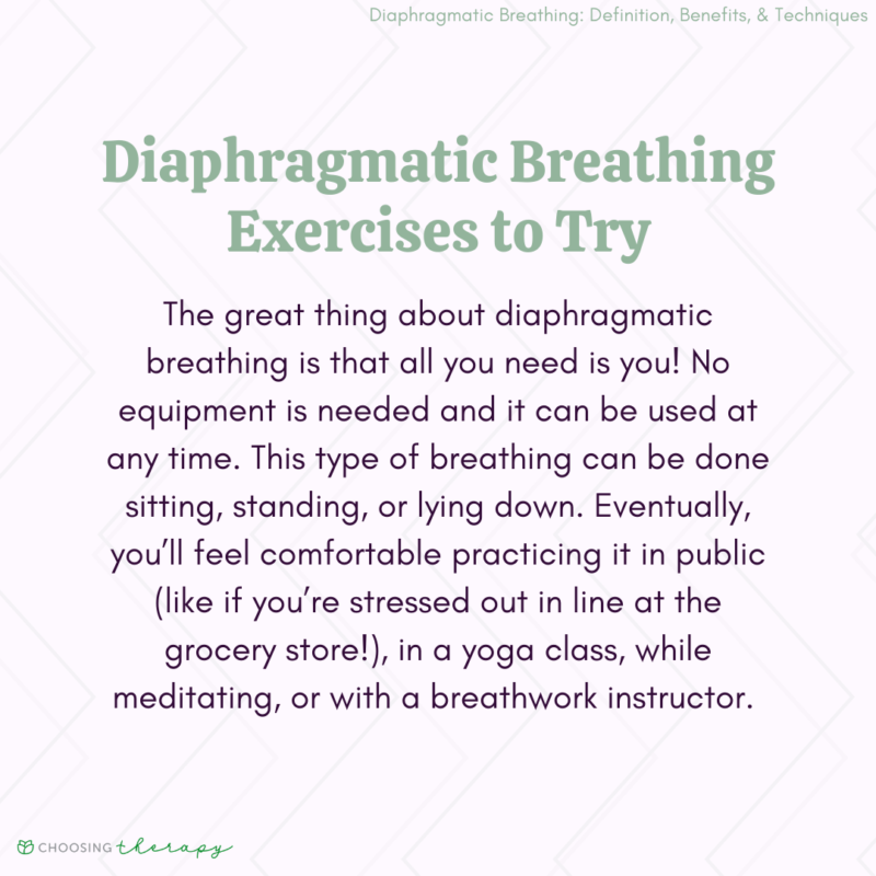 What Is Diaphragmatic Breathing?