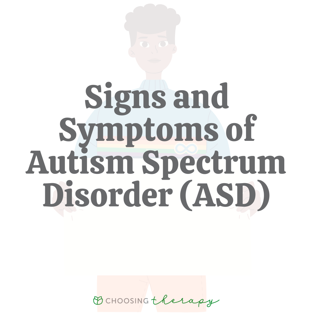 What Are The Symptoms Of Autism Spectrum Disorder ASD 