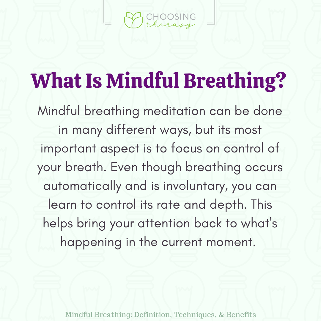 What Is Mindful Breathing?