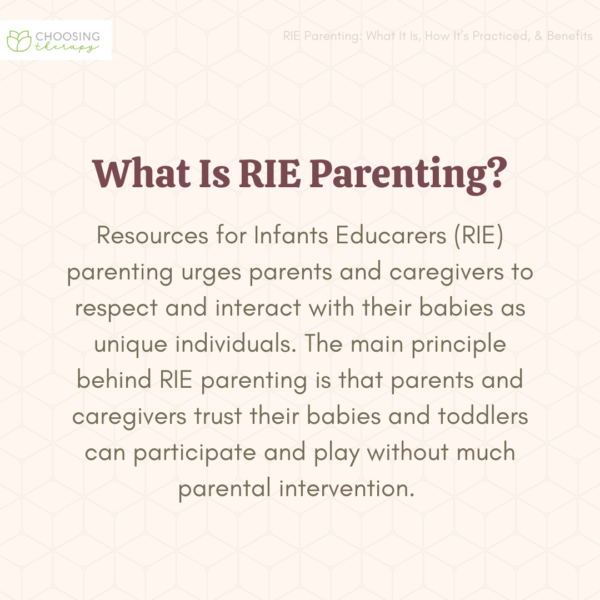 What Is RIE Parenting? Definition, Methods, & More