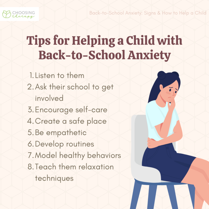 8 Tips for Helping a Child With Back-To-School Anxiety