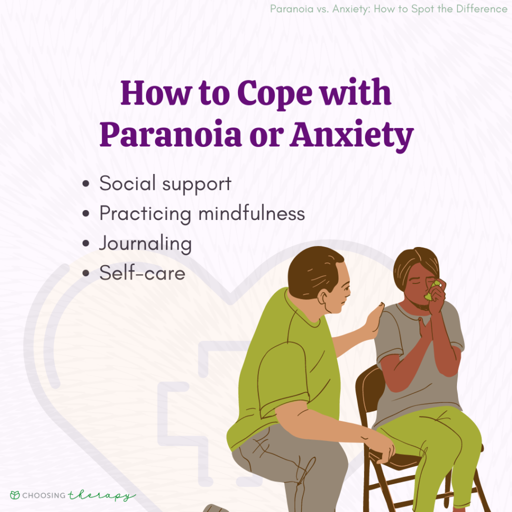 Differences Between Paranoia & Anxiety