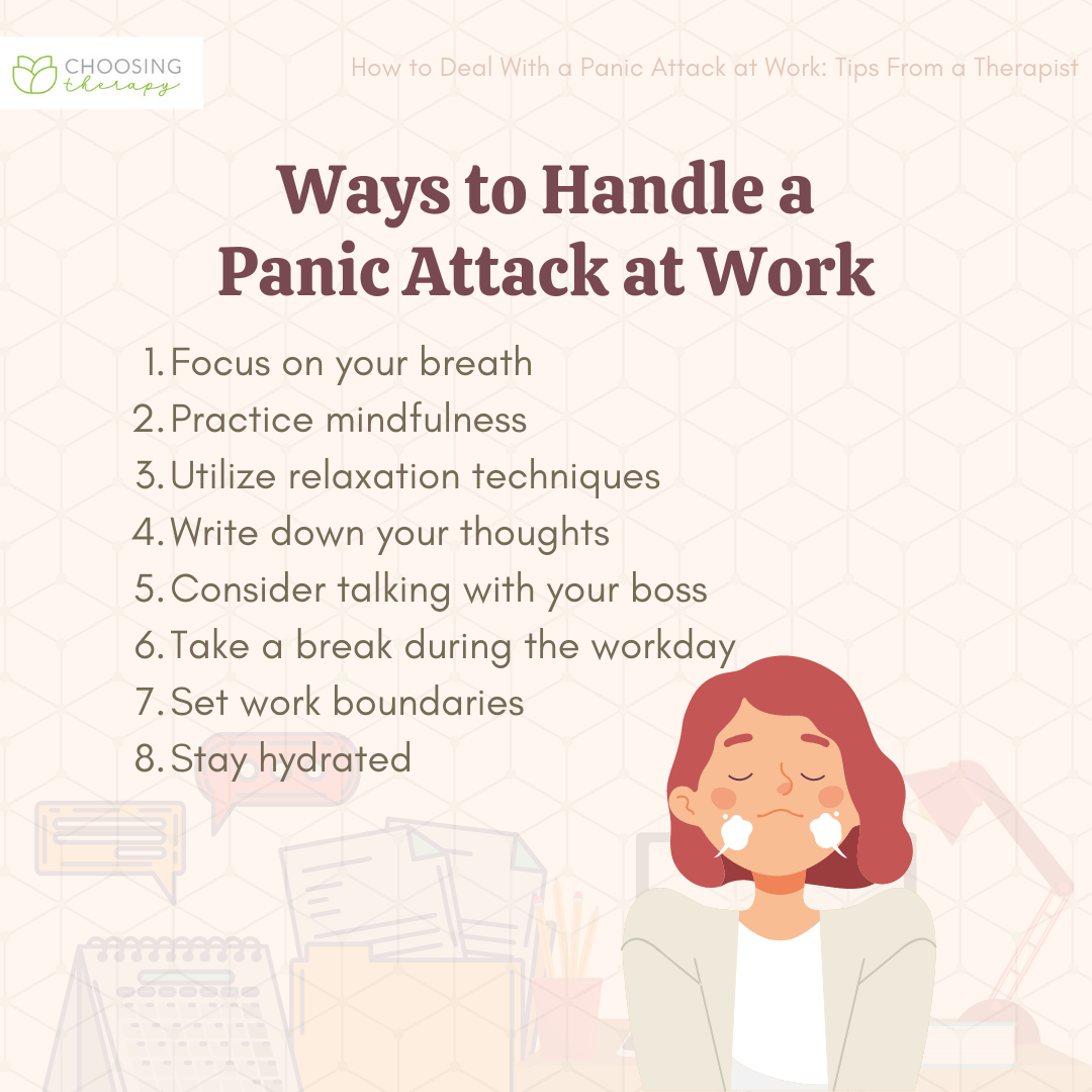 8 Tips For Handling A Panic Attack At Work