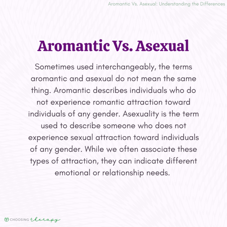 What Do Asexual & Aromantic Mean?