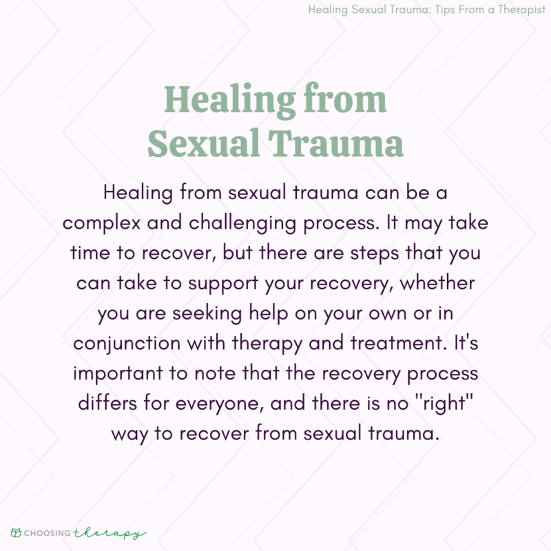 How To Heal Sexual Trauma