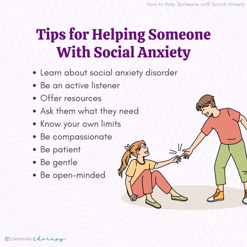 9 Tips for Helping People With Social Anxiety