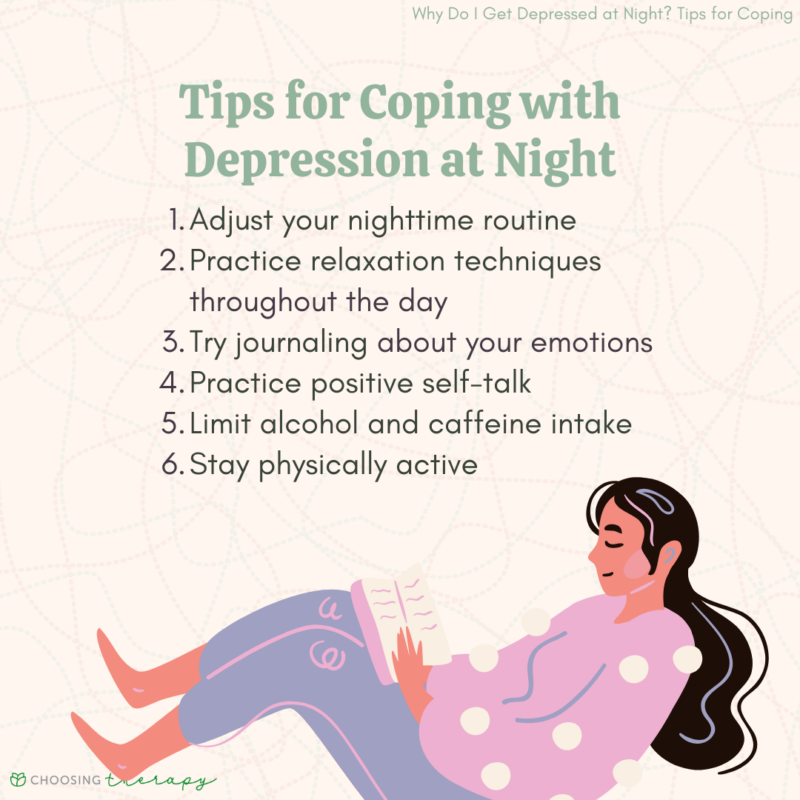 Why You May Be Sad & Depressed at Nighttime