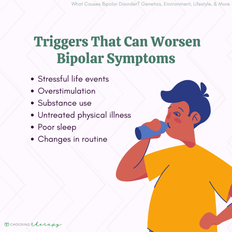 Causes & Risk Factors Of Developing Bipolar Disorder