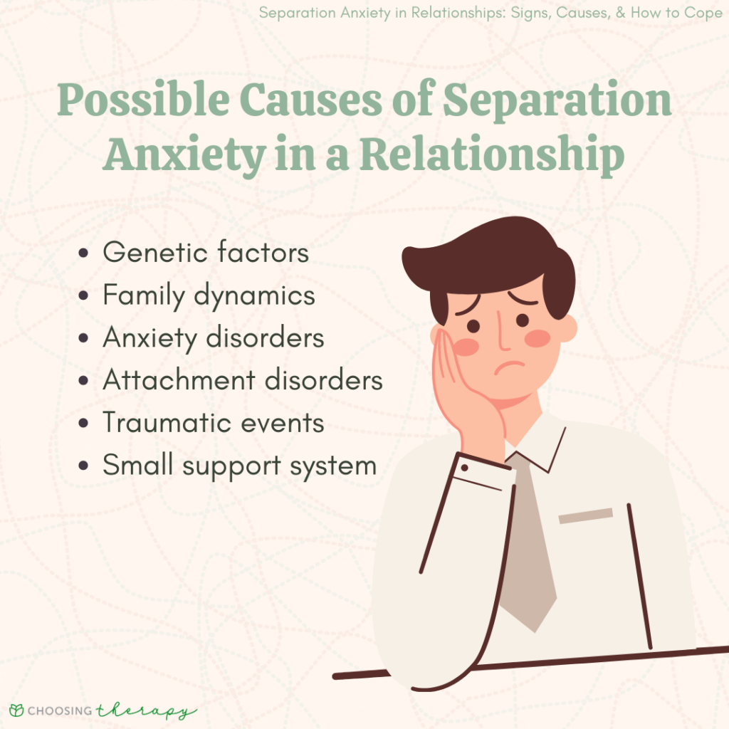 How To Deal With Separation Anxiety In Your Relationship 7951