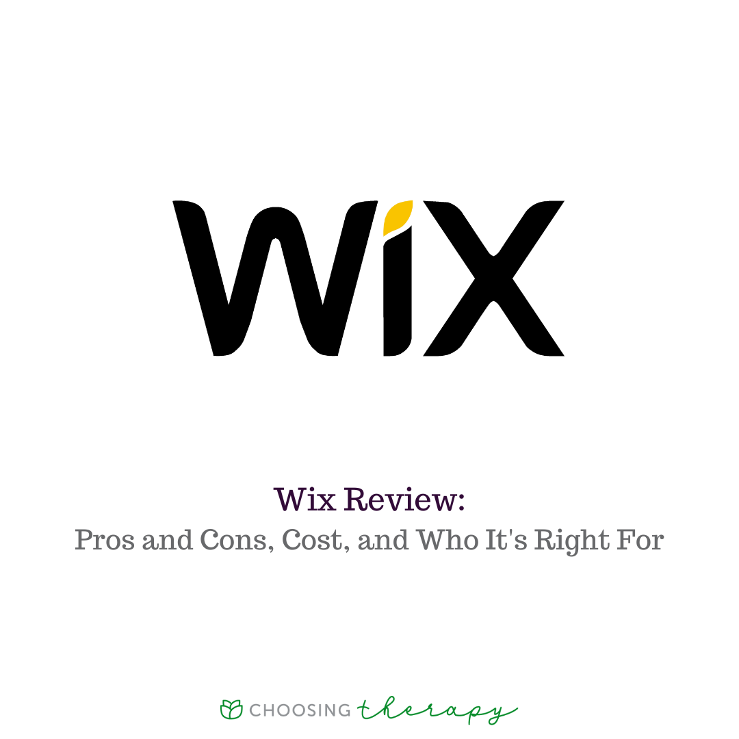 Wix Review 2024 Features, Pros & Cons, Cost, & Is It Right for Therapists?