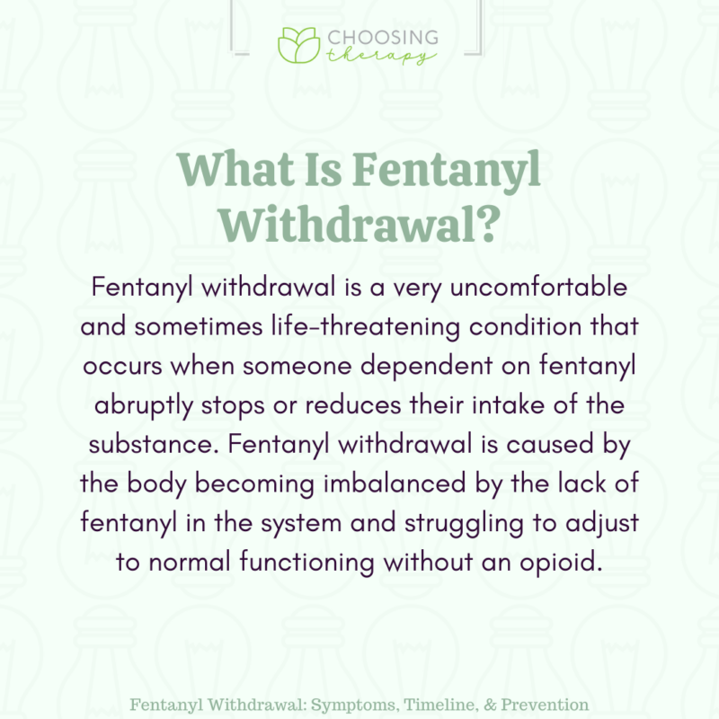 Fentanyl Detox 8 Ways To Cope With Withdrawals