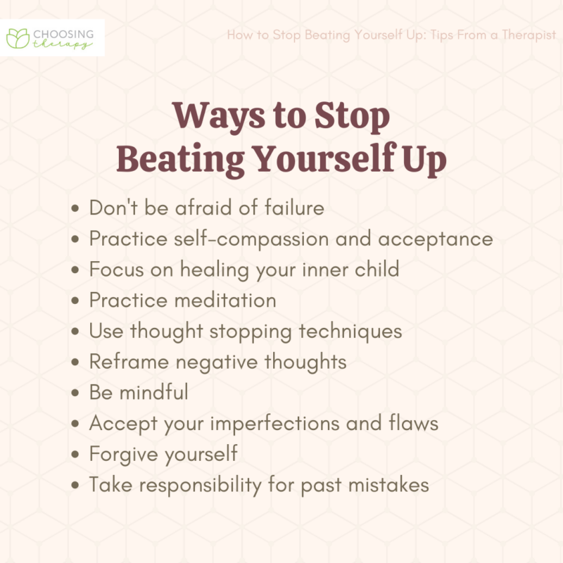 How to Stop Beating Yourself Up